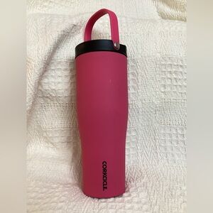 Corkcicle Matte Pink 30oz. Go Cup XL Tumbler
